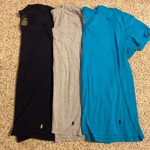 Three Men’s Polo V necks